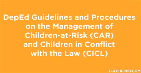 car and cicl registry|Management of Children.